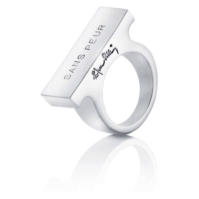 Funky - Sans Peur Ring Silber