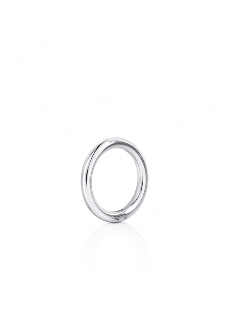 One Love Thin Ring Silber