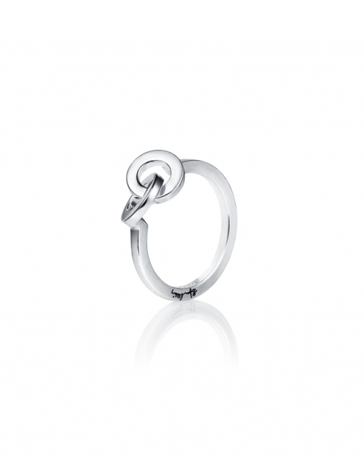 You & Me Ring Silber
