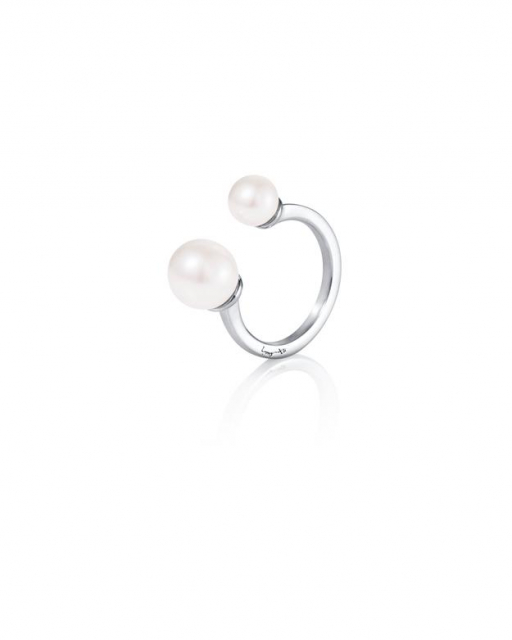 Drip Drop Ring Silber