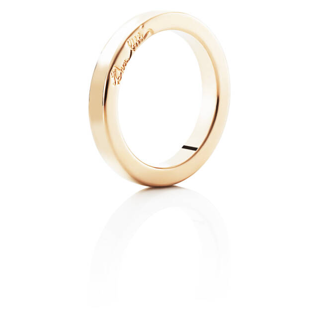 Half Round Ring Gold