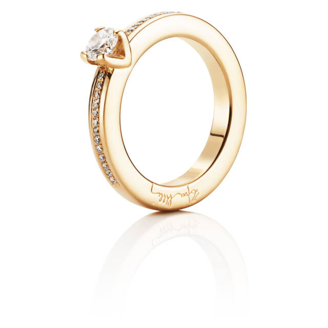 Heart To Heart 0.50 ct diamant Ring Gold
