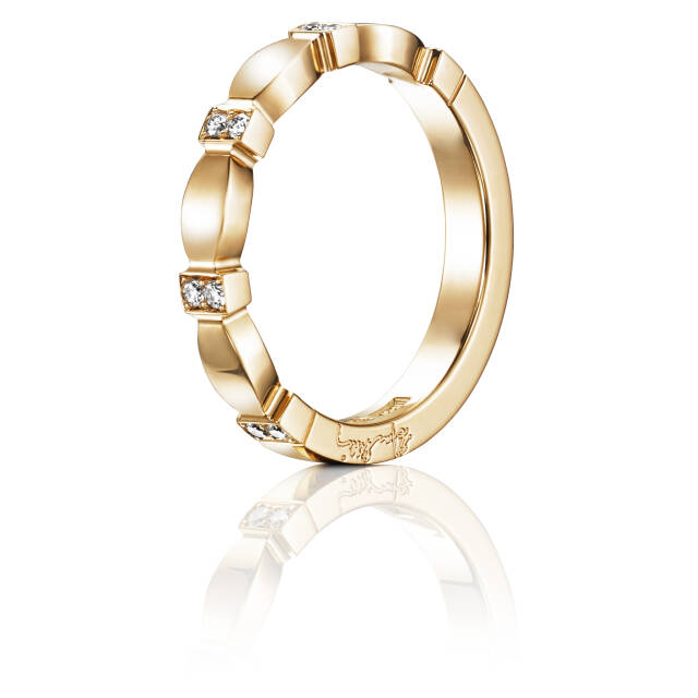 Forget Me Not Ring Gold