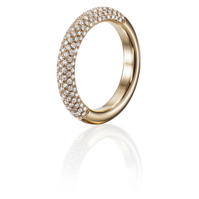 Million Stars Ring Gold