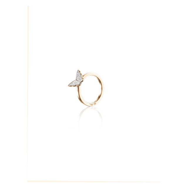 Little Miss Butterfly & Stars Ring Gold