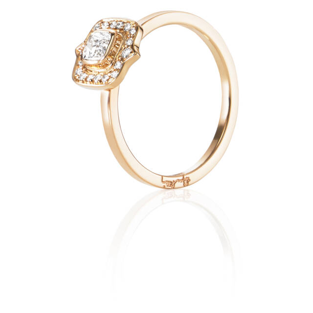 The Mrs 0.30 ct diamant Ring Gold