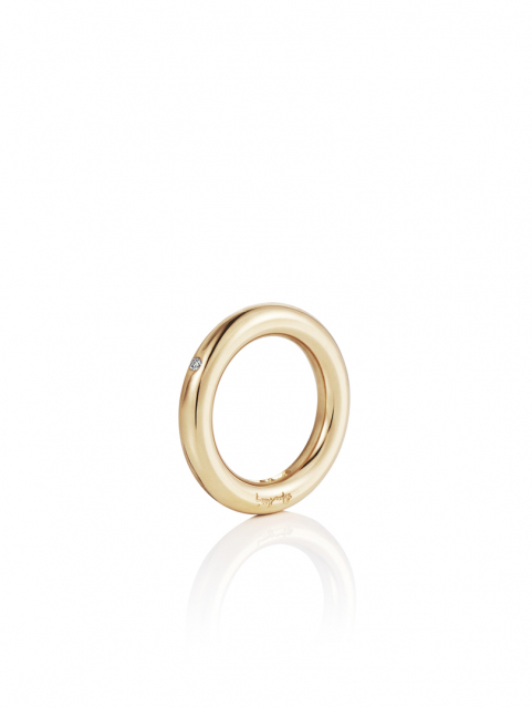 One Love & Stars Ring Gold