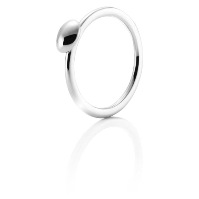 Love Bead - Gold Ring Weißgold
