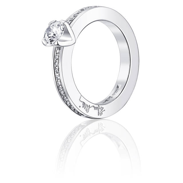 Heart To Heart 0.50 ct diamant Ring Weißgold