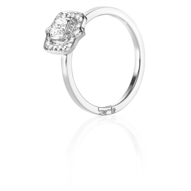 The Mrs 0.30 ct diamant Ring Weißgold