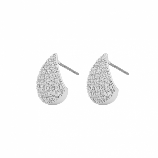 Naomi drop ear Silber