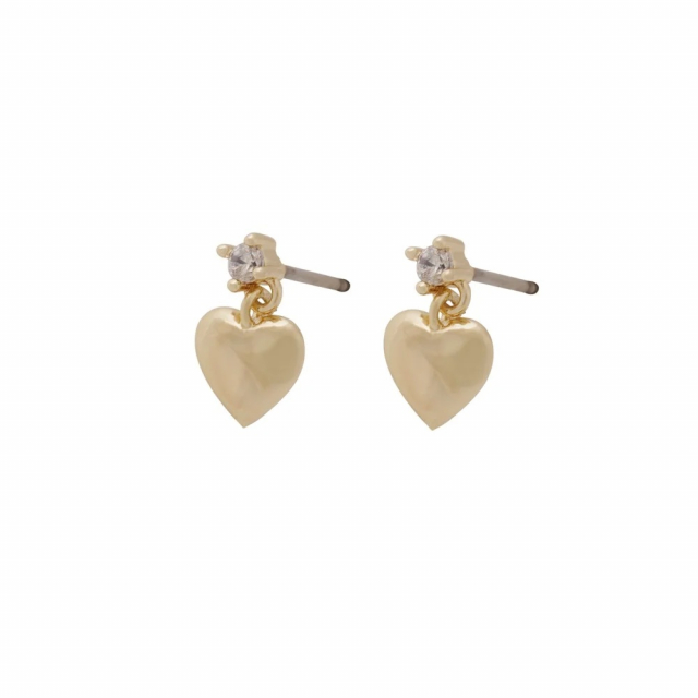 Cute short Earrings Gold
