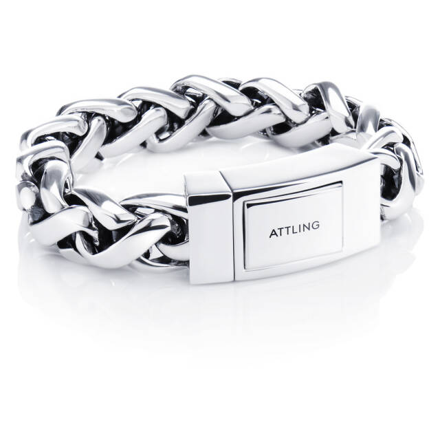 Mojo Wide Brace Armbänder Silber