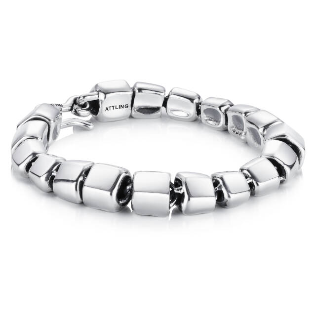 Spine Brace Armbänder Silber