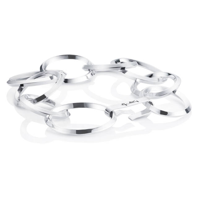 Chain Reaction Armbänder Silber