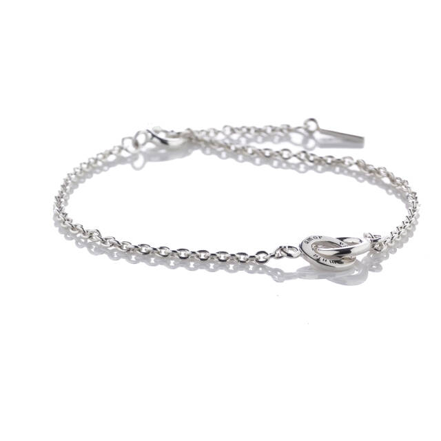 Mini Twosome Armbänder Silber 17-19 cm