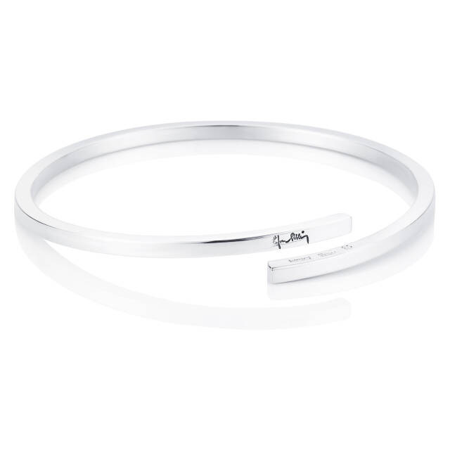 Twist Around Cuff Armbänder Silber