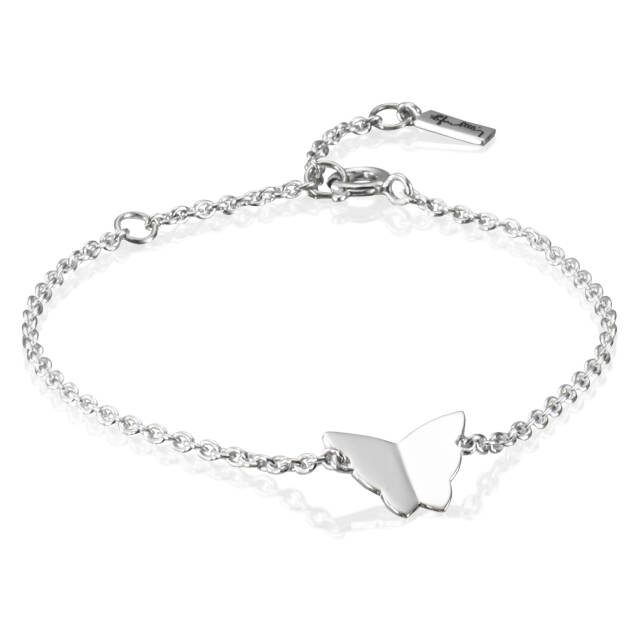 Little Miss Butterfly Armbänder Silber 17-19 cm