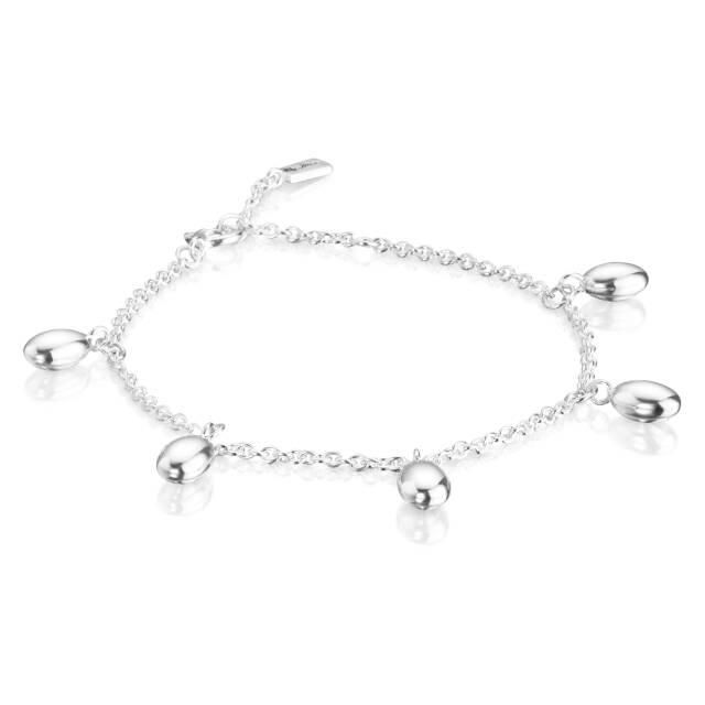 Love Beads Plain Armbänder Silber