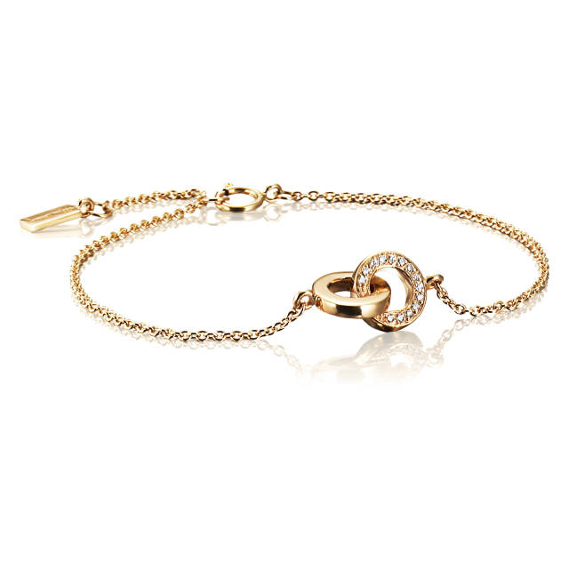 You & Me Armbänder Gold 15-19 cm