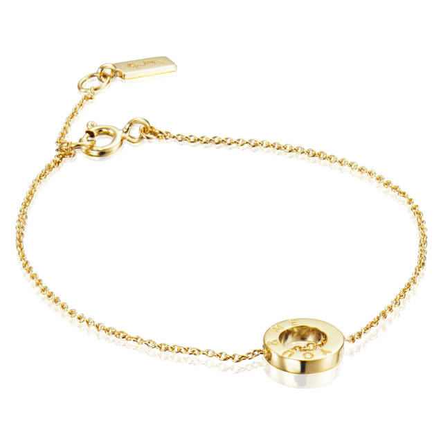 Mini Me You & Me Armbänder Gold 17-19 cm