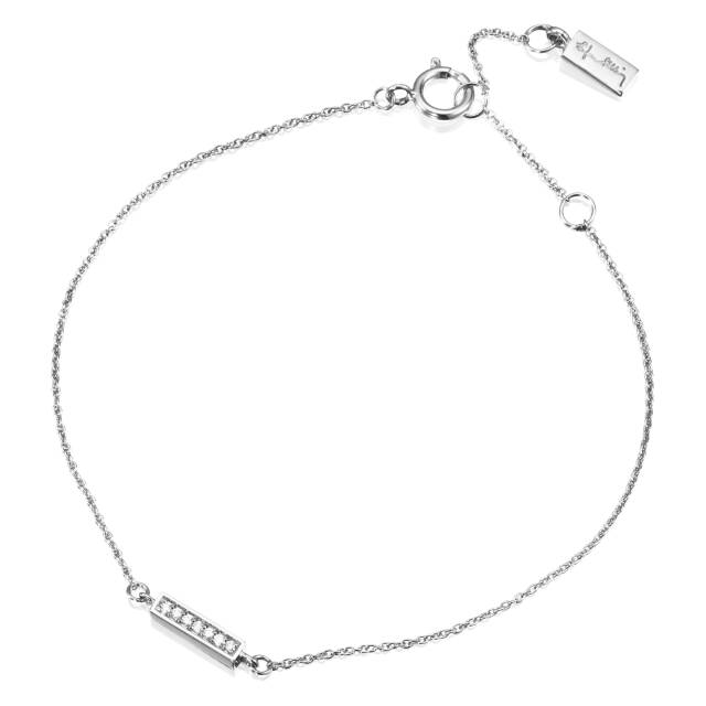 Thin StarsArmbänder Weißgoldg 16-19 cm