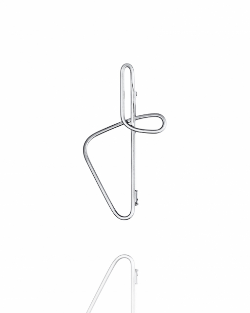 Intersection brooch Silver