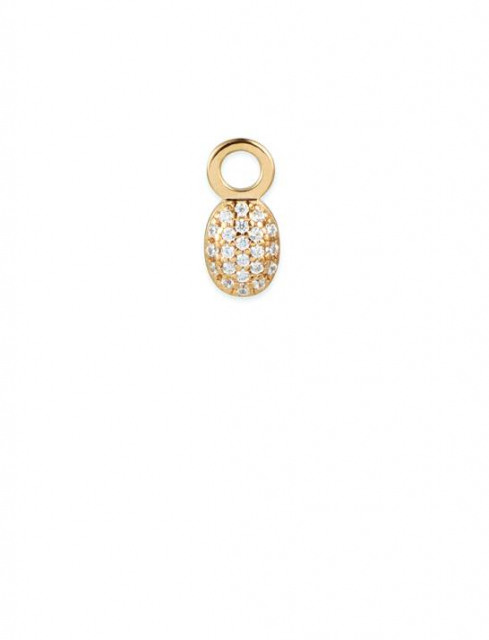 Love Bead Charm berlock diamant Gold