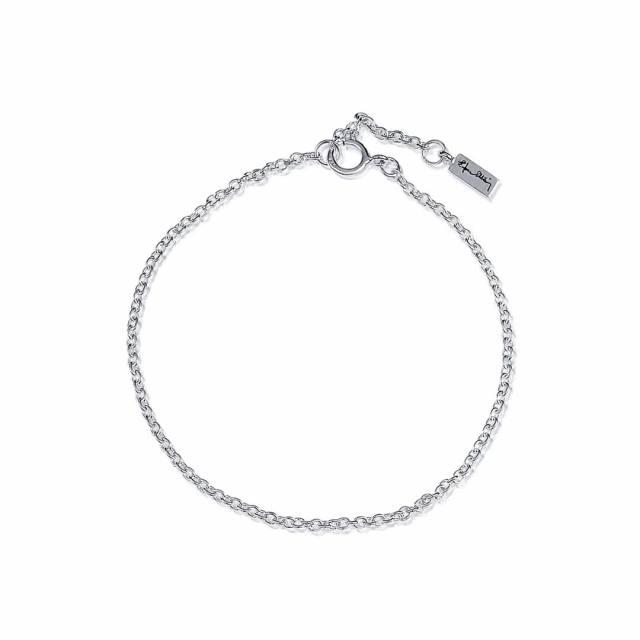 Link Chain 0.5 mm Armbänder Silber