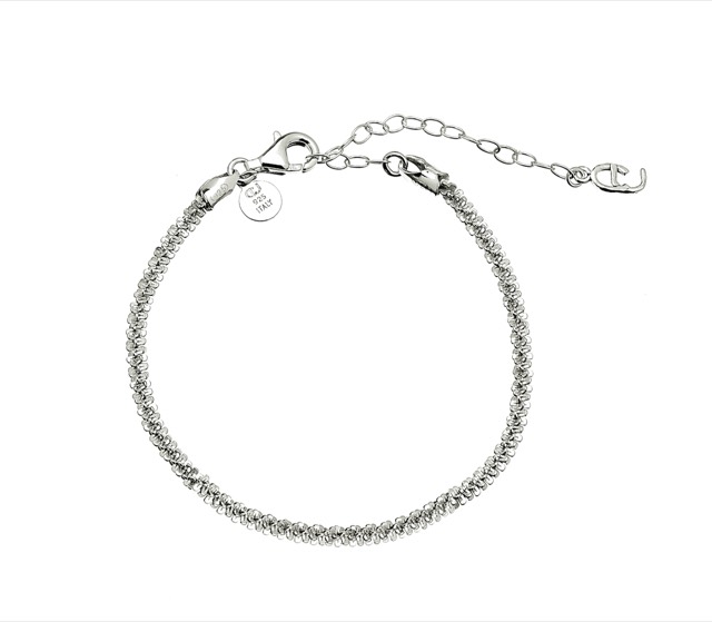 Roof big plain braclet Silber