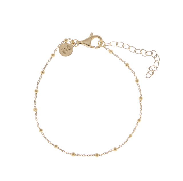 Two beaded brace Armbänder - Gold
