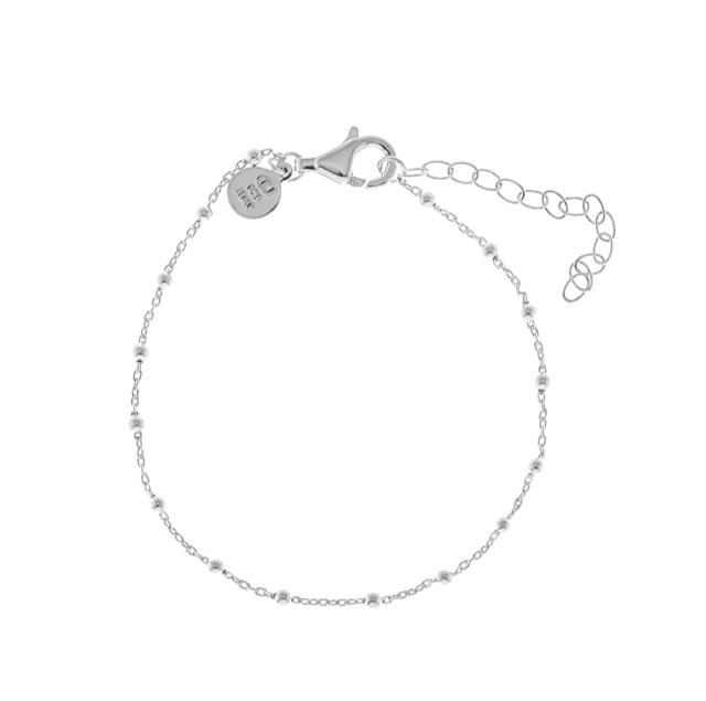Two beaded brace Armbänder - Silber