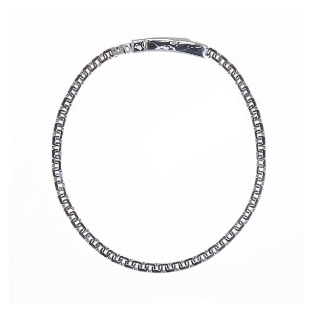 Bear zigzag brace Armbänder Silber