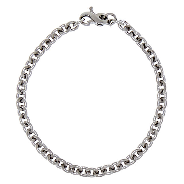 Bear chain brace Armbänder Silber