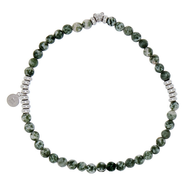 Bear elastic brace Armbänder green Silber 19 cm