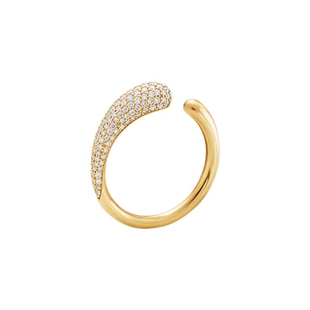 MERCY MINI Ring Diamant PAVÉ 0.53 CT Gold