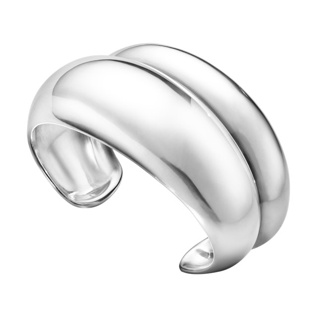 CURVE BANGLE Armbänder Silber