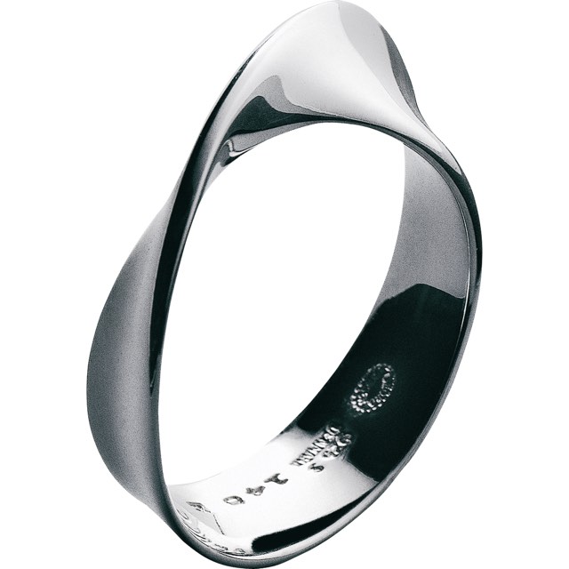 MOEBIUS Ring Silber