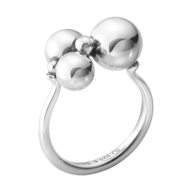 MOONLIGHT GRAPES Ring Silber