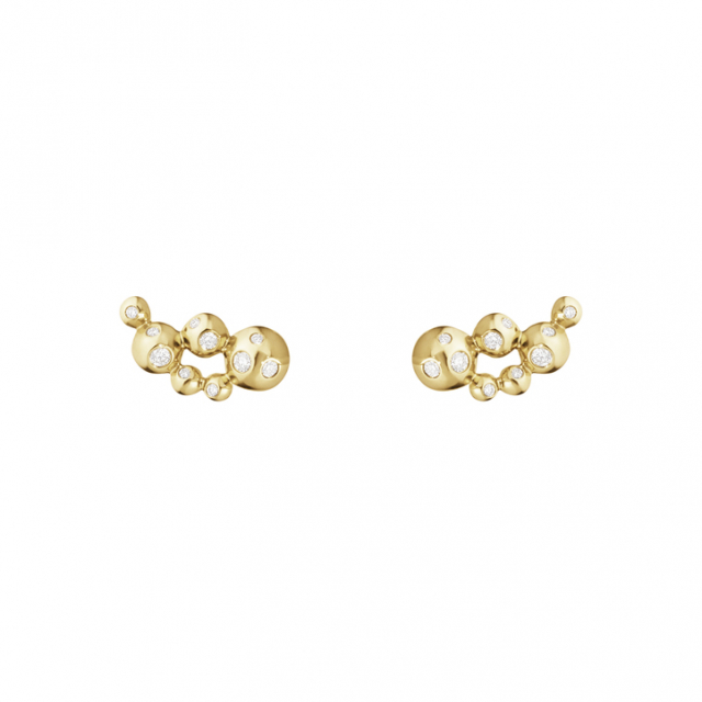 GRAPE Ohrring Gold DIAMOND 0.14 CT