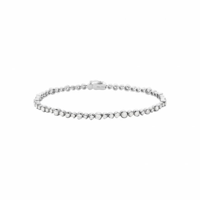 SIGNATURE TENNISBRACELET White Gold DIAMOND