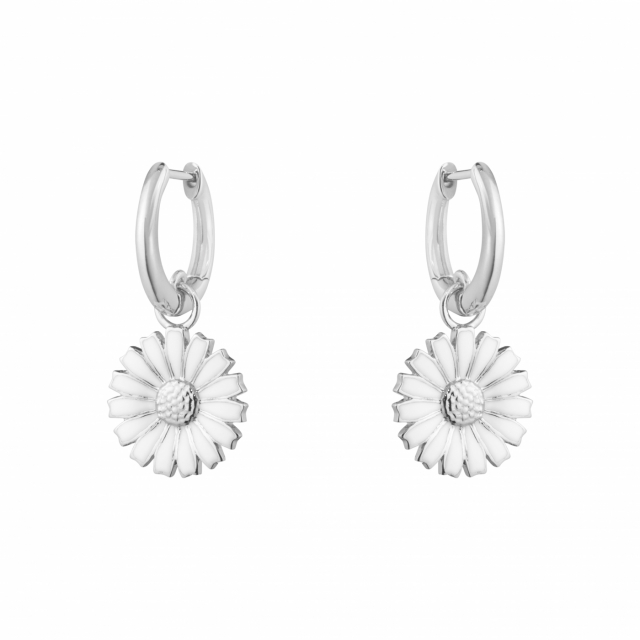 DAISY EAR SI RH WHITE 13MM