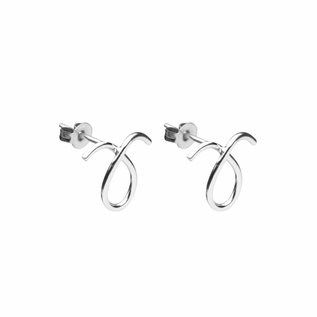 Loop small Earring (Silber)