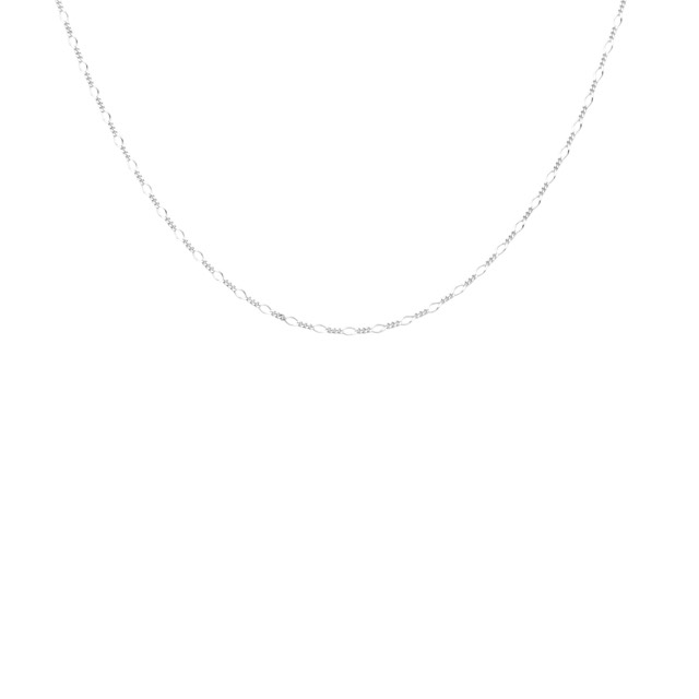 Figaro neck Silber 40-45 cm