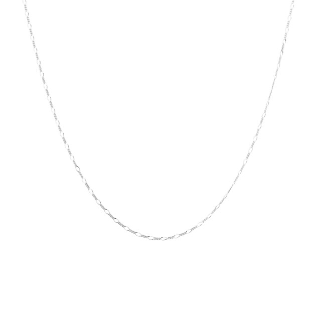 Figaro neck Silber 60-65 cm