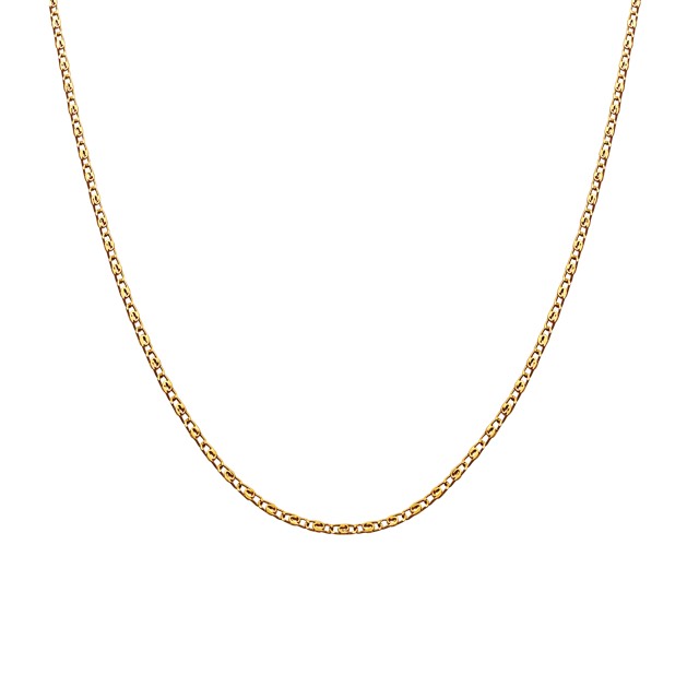 Eva Chocker Halsketten (Gold) 40 cm