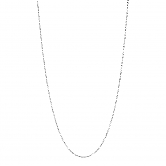 Chain 50 Adjustable Necklace 50 Silver (One)
