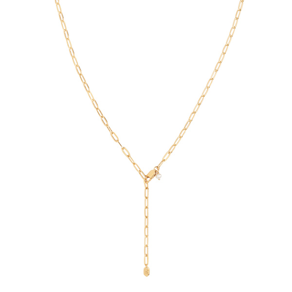 Gemma Necklace Goldplated Silver