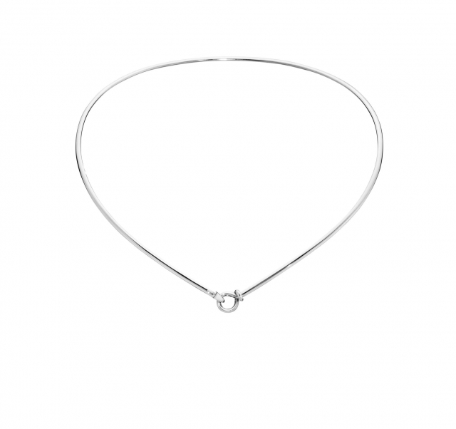 VIVIANNA DEW DROP NECKRING Silber