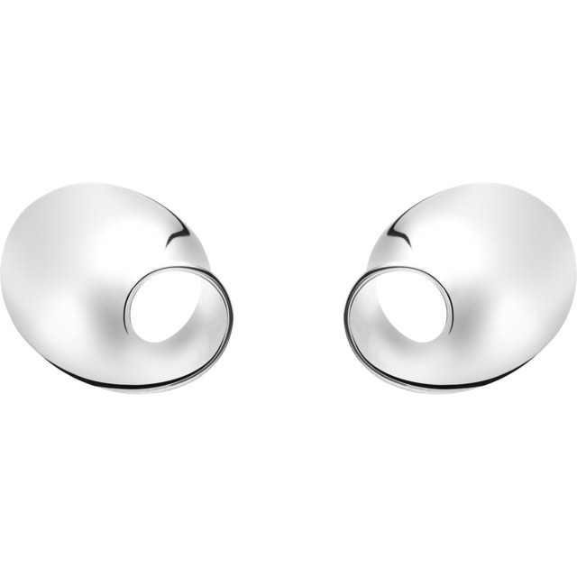 MOEBIUS Ohrring Silber